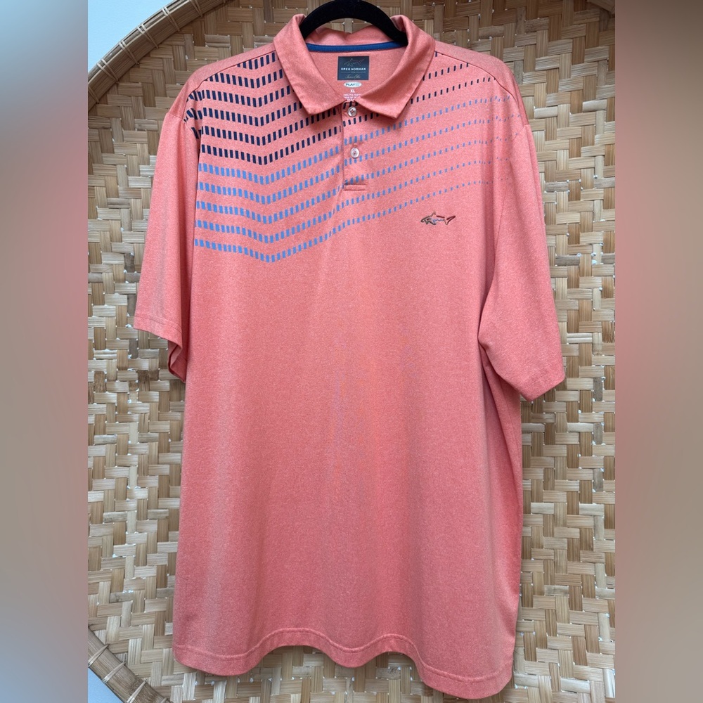 Greg Norman For Tasso Elba Men's Golf Shirt